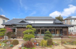 2階減築の平屋の家