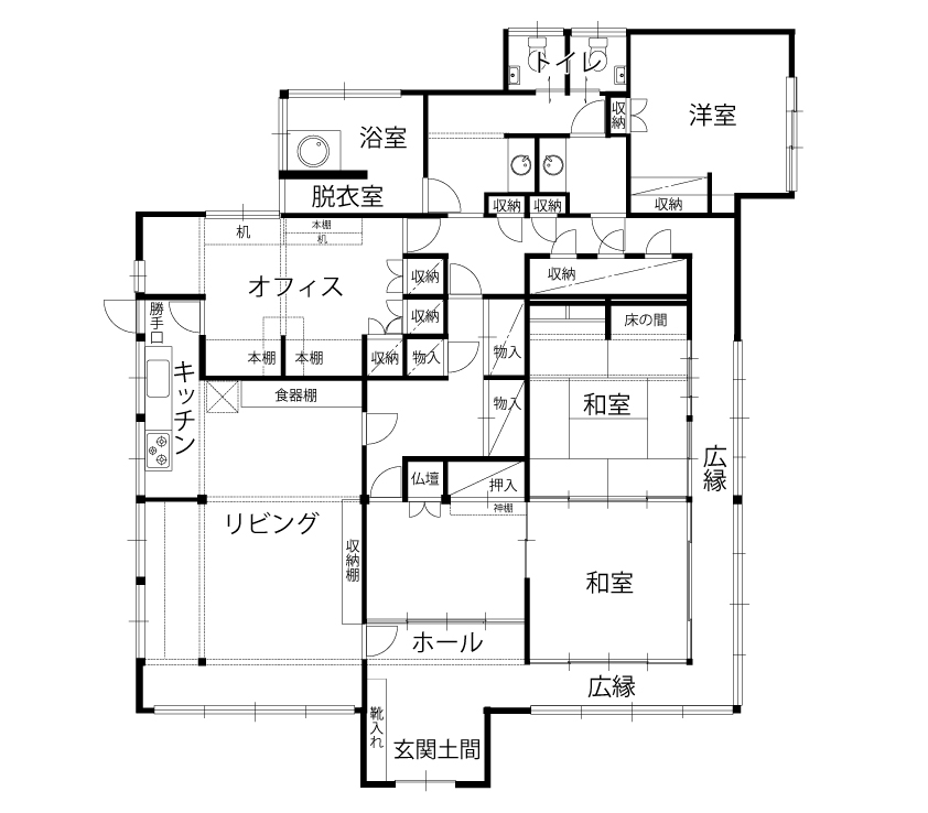 築115年 高級旅館のような平屋の家 ヴィンテージ木ここち 千葉市