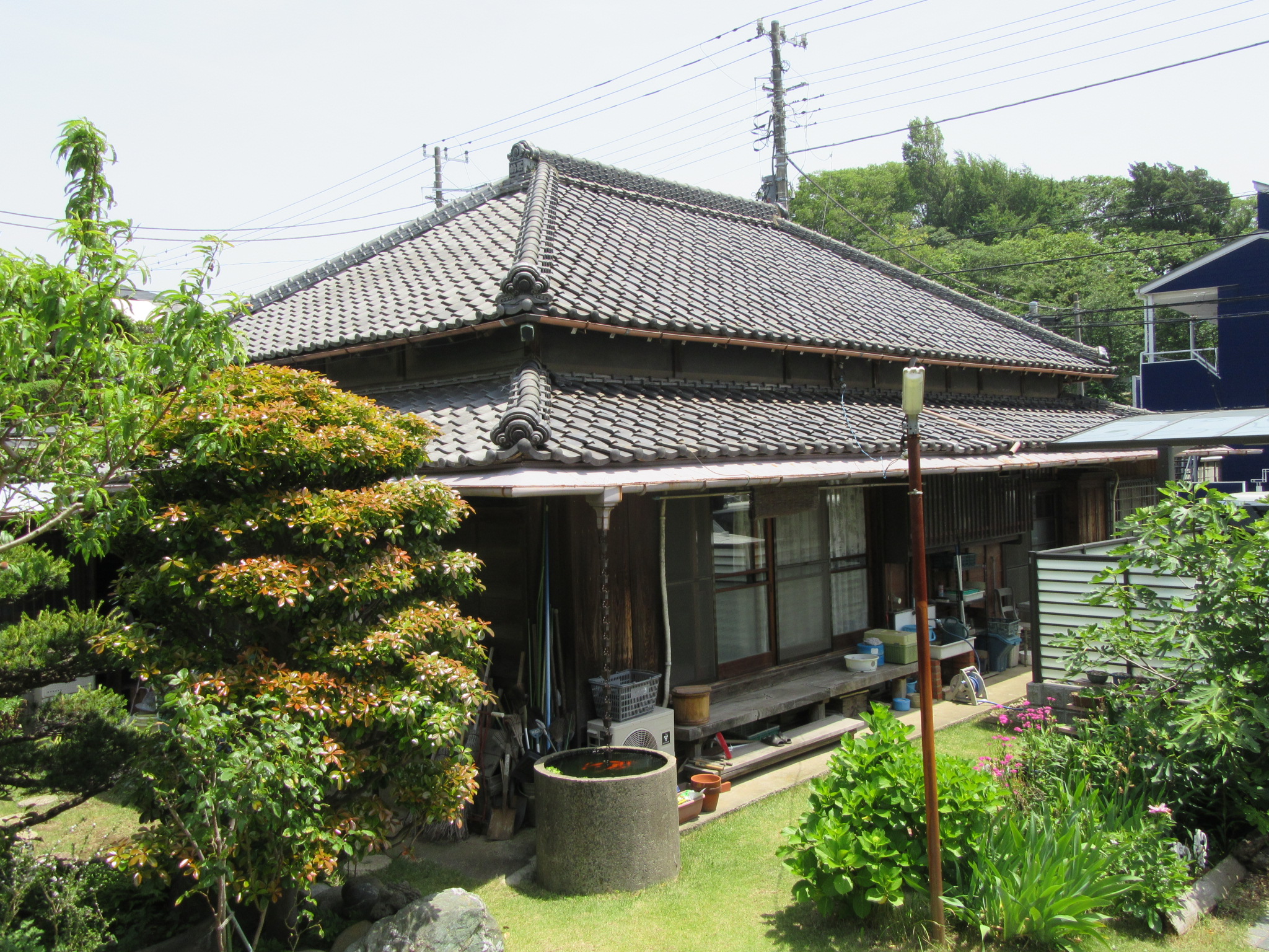 築91年　金魚と暮らす平屋の家